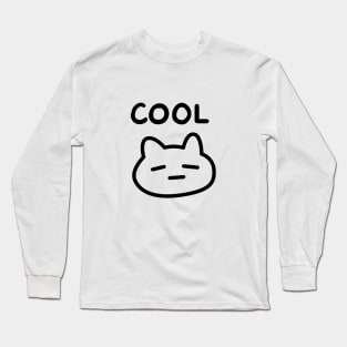 Retsuko Cool Cat Black Long Sleeve T-Shirt